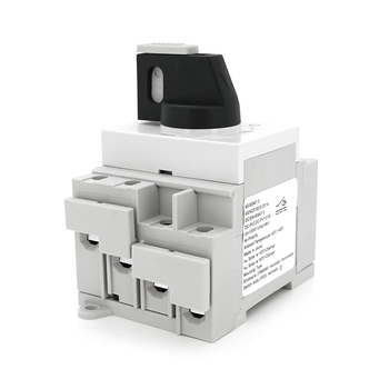 Поворотний вимикач зовнішнього монтажу HGN4-L1-25, DC1000V, 25A, 2P, IP66, Grey Зображення