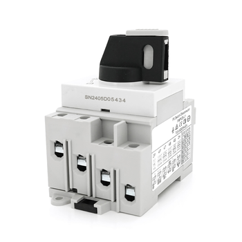 Поворотний вимикач зовнішнього монтажу HGN4-L1-25, DC1000V, 25A, 2P, IP66, Grey Зображення