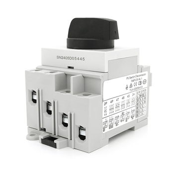Поворотний вимикач зовнішнього монтажу HGN4-NL1-25, DC1000V, 25A, 4P, IP66, Grey Зображення