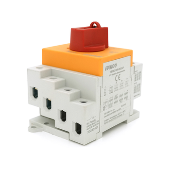 Поворотний вимикач під DIN, 1000V, 16A, 2P, Grey Зображення