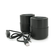 Колонки 2.0 Kisonli A-909 для ПК та ноутбука, USB + 3.5mm, 2x3W, 20Hz-20KHz, 190х95х110mm, black Зображення