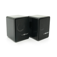 Колонки 2.0 Kisonli L-4040 для ПК та ноутбука, USB + 3.5mm, 2x3W, 20Hz-20KHz, Black Зображення