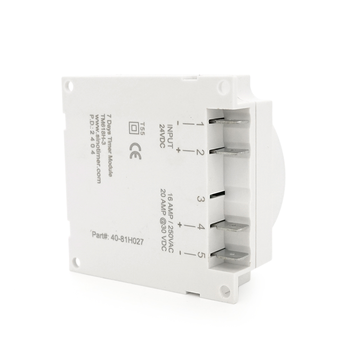 Таймер тижневий Sinotimer TM618H-3, програмований, 16А, 24V, 60х60х30 мм Зображення