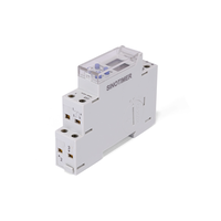 Реле часу Sinotimer TM610-2, 24 години/7 днів, на DIN-рейку 1P, LCD, програмований, змінна батарея, 16А, 220V, 88х66х18 мм Изображение