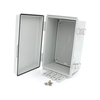 Розподільна коробка, два замки, IP65, ABS, 290х190х140 мм, White Зображення