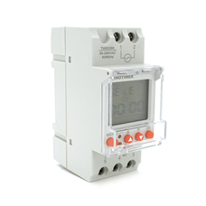 Реле часу Sinotimer TM920BK, на DIN-рейку, LCD, програмований, змінна батарея, 30А, 85-265V, 87х65х36 мм Изображение