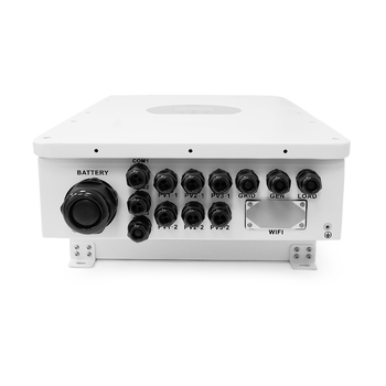 Гібридний інвертор (hybrid) Deye SUN-12K-SG02LP1-EU-AM3 WI-FI, 12 кВт, однофазний, (MPPT 160-650/240A/DC48В)Parallel Зображення