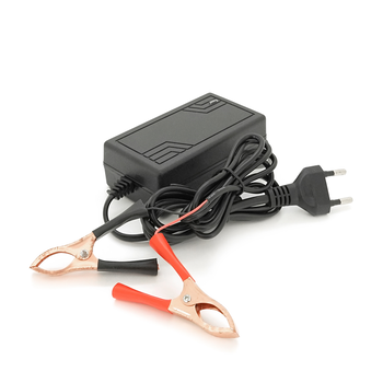 Зарядний пристрій акумуляторів LiFePO4 12V (14.6V),4S,2A, з крокодилами, LED-індикація Изображение