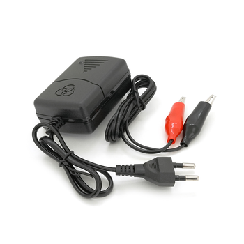 Зарядний пристрій акумуляторів LiFePO4 12V (14.6V), 4S, 1.3A, з крокодилами, LED-індикація Зображення