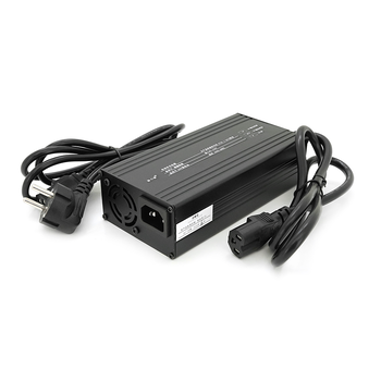 Зарядний пристрій для акумуляторів LiFePO4 24V(29,2V),8S,10A, штекер Triangle plug (T-tipe/C13/IEC). 137x90x50mm Зображення