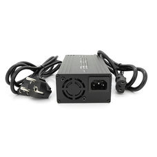 Зарядний пристрій для акумуляторів LiFePO4 24V(29,2V),8S,10A, штекер Triangle plug (T-tipe/C13/IEC). 137x90x50mm Изображение