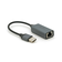 Контролер USB 2.0 to Ethernet VEGGIEG - Мережевий адаптер 10/100Mbps з проводом, RTL-8152B, Aluminum, Blister-Box Изображение