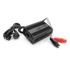Зарядний пристрій для акумуляторів LiFePo4 72V(87,6V),24S,3,5A,+ крокодили,135x90x50mm, 0,6 кг Изображение