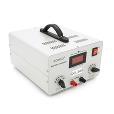 Зарядний пристрій для акумуляторів QCL-B40, AGM/LiFePO4, output:12-72V, 5А-40А,+ крокодили, 290x247x157mm Зображення
