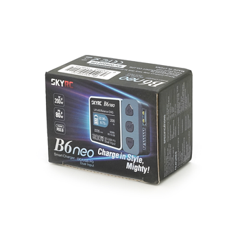 Універсальне ЗУ SKYRC B6Neo, 200W, 24V, 10A, LCD, балансир, від 1 до 6 осередків, DC/PD Зображення