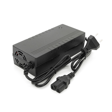 Зарядний пристрій для акумуляторів Li-ion 16,8V,4S,10A,штекер Triangle plug (T-tipe/IEC/C13 N+L-) Изображение
