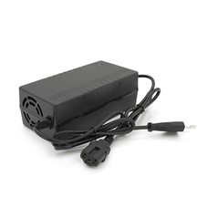 Зарядний пристрій для акумуляторів LiFePo4 36V (43.8V), 12S, 5A, штекер Triangle plug (T-tipe/C13/IEC) з індикацією. Изображение