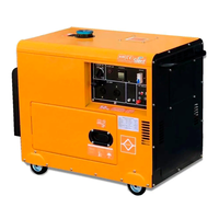 Генератор дизельний Leton KDF8T/3, однофазний 220V, 50Hz, 8KVA, об'єм 15л Изображение