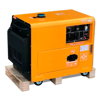 Генератор дизельний Leton KDF8T/3, однофазний 220V, 50Hz, 8KVA, об'єм 15л Изображение