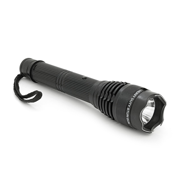 Ліхтар-відлякувач ручний BAILONG BL-DG-1106, 1LED ХPE, фокусування, 2 режими, Вбудований/3,7 В, 9800 мА, 90000В/130Вт, Black, IP44, BOX Зображення