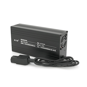 Зарядний пристрій для акумуляторів Li-ion 24V(29,4V),7S,10A, LED-індикація, 137x90x50mm Изображение