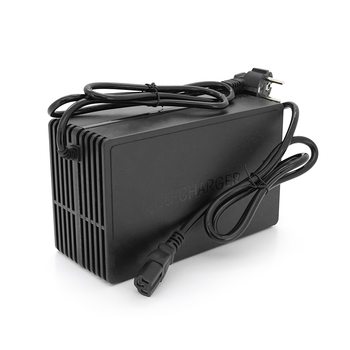 Зарядний пристрій для акумуляторів Li-ion 48V(58,8V),14S,10A,650W, індикація, 220х122х86mm, 1.5kg Изображение