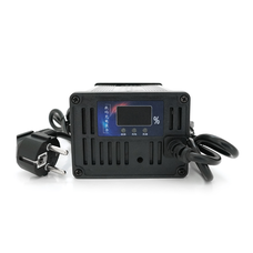 Зарядний пристрій для акумуляторів Li-ion 72V(84V),20S,8A, штекер Triangle plug (T-tipe/IEC/C13 N+L-), 185x88x60mm, 0,9 кг Изображение