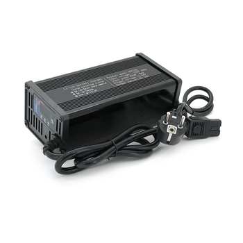 Зарядний пристрій для акумуляторів LiFePo4 72V(87,6V), 24S, 10A, штекер Triangle plug (T-tipe/IEC/C13 N+L-), 185x88x60mm Изображение