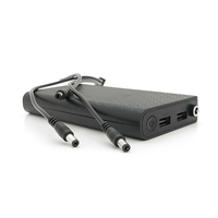 ДБЖ UPS-24W DC1024P для роутерів, Output: USB 5V/2A, DC9V,2.7A/12V,2A, 14000mAh(7*2000mAh), 155х75х23мм, 460грам, Black, BOX Зображення