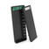 Power bank Voltronic L10 під 10х18650, Flashlight, Output: 5V-2A, Micro-USB, Type-C, Digital display, ABS, PVC, Black, BOX Зображення