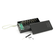 Power bank Voltronic C14 під 14х18650, Wireless charger, Digital display, Output: 10W, Micro-USB, Type-C, Lightning, ABS, PVC, Black, BOX Изображение