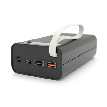 Power bank Voltronic T12-PD під 12х18650, Digital display, Output: 22.5W, Micro-USB, Type-C, Lightning, ABS, PVC, Black, BOX Изображение