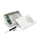 Power bank Voltronic CX4-PD-QIMagnetic під 4х18650, Magnetic Wireless Charger, Output:22.5W, Micro-USB, Type-C, Lightning, ABS, PVC, White, BOX Зображення