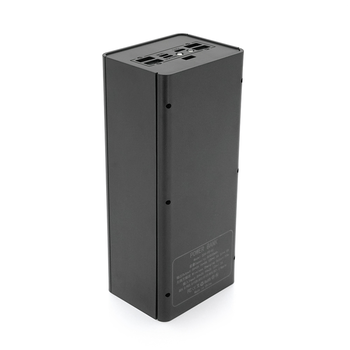 Power bank Voltronic CX24-PD-QIMagnetic під 24х18650, Magnetic Wireless Charger, Output:22.5W, Micro-USB, Type-C, Lightning, ABS, PVC, Black, BOX Зображення