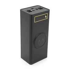 Power bank Voltronic CX24-PD-QIMagnetic під 24х18650, Magnetic Wireless Charger, Output:22.5W, Micro-USB, Type-C, Lightning, ABS, PVC, Black, BOX Зображення