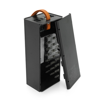 Power bank Voltronic CX24-PD-QIMagnetic під 24х18650, Magnetic Wireless Charger, Output:22.5W, Micro-USB, Type-C, Lightning, ABS, PVC, Black, BOX Зображення