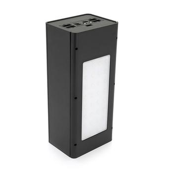 Power bank Voltronic D24-PD-QIMagnetic під 24х18650, Magnetic Wireless Charger, Output:22.5W, Micro-USB, Type-C, Lightning, ABS, PVC, Black, BOX Зображення