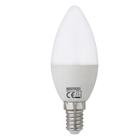 Лампа свічка ULTRA SMD LED 6W 3000K E14 480Lm 175-250V Зображення