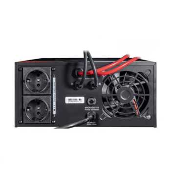Інвертор з правильною синусоїдою KRF-AVR1000VA/800W-12V, струм заряду 10/20Ач, 11,6 кг, 290х257х123 Изображение