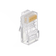 Конектор Merlion RJ-45 8P8C UTP Cat-6 (50 шт / уп.) Q100 Зображення