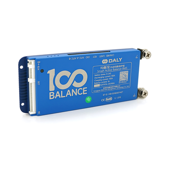 Universal BMS smart плата DaLy LiFePO4 8-24S 100A з Bluetooth + CAN + активний балансир 1A Зображення