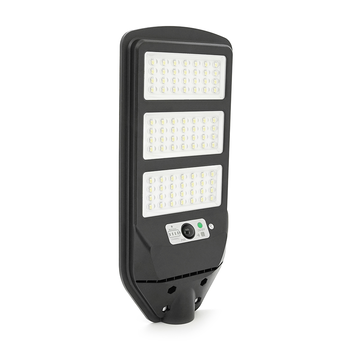 SOLAR LED-ліхтар Anern AN-ISGL10-120W, 120W,84LED/5054, 3.2v8AH LiFePO4, 1300lm, заряд 8 ч, разряд 4 часа, IP66. ABC Plastic, 511*231*47мм Зображення