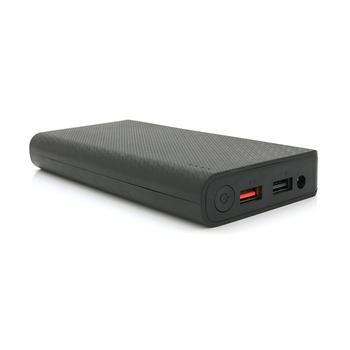 Портативний Power Bank 18W для роутерів, Output: USB 5V/2A, DC9V,2.7A/12V1.5A, 21000mAh(7*3000mAh), 155х75х23мм, 460грам, Black, BOX Зображення