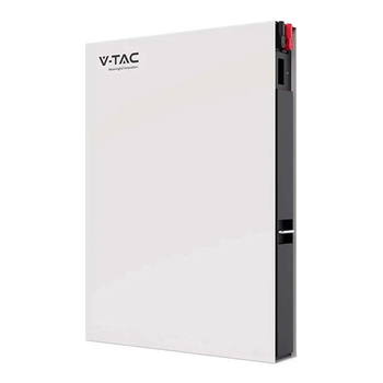 Акумуляторна батарея V-TAC SLIM VT-48160 LiFePO4 51,2V 160Аh 7.64kWh,(100/100A) 600x830x111mm, 80kg Изображение