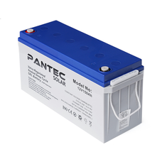 Акумуляторна батарея PANTEC  150-12 GEL 12V 150 Ah (483 x 170 x 238), 43.6 kg Grey Q1/48 Зображення