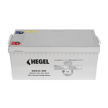 Акумуляторна батарея HEGEL GEL 200-12 12V 200Ah (522 x 238 x 223mm), 57kg Зображення