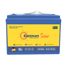 Акумуляторна батарея EASTMAN ES100 DEEP CYCLE GEL 12V 100Ah T16, 750 cycles, 800A (330x171x214(220)) Blue. 30.5kg Q1/30 Зображення