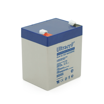 Акумуляторна батарея Ultracell UL4-12 AGM 12V 4 Ah  (90 x 70 x 101) White Q10/420 Изображение
