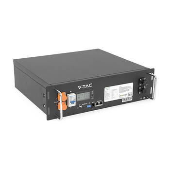 Акумуляторна батарея(рекова) V-TAC CEI-021 LiFePO4 5.12kWh 100Ач,(100/100A) 445*400*130,41kg Зображення
