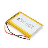 Літій-полімерний акумулятор 10*50*80mm (Li-ion 3.7В 5000мАч) Зображення